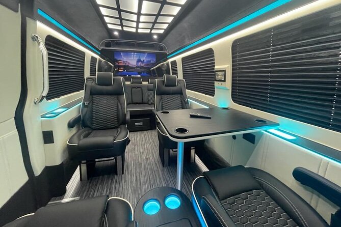 Party Bus Luxury Sprinter Limos - Customizable Itinerary and Destinations