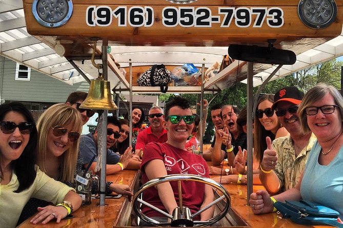 Pedal, Drink, and Bar Hop Through Sacramento on a 15 Seat Beer Bike - Meeting and Pickup