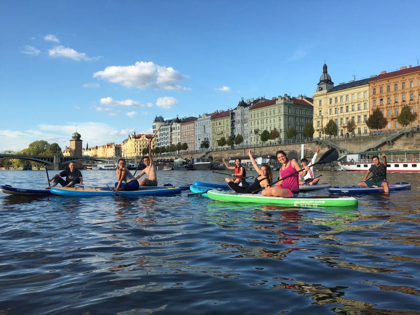 Prague: 2-Hour Paddle Boarding in the City Centre - Experience Highlights