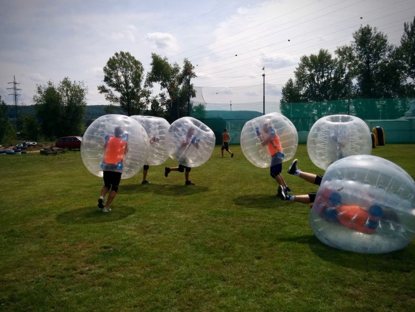 Prague: Bubble Football and Archery Combo Experience - Booking and Cancellation