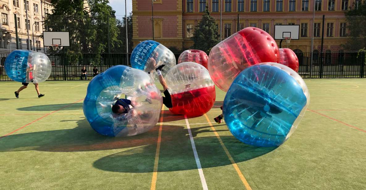 Prague: Bubbles Football in City Centre of Prague - Game Details and Experience