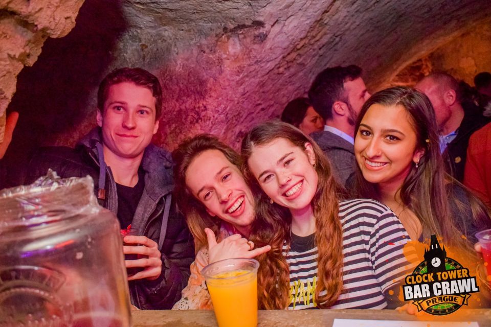 Prague: Clock Tower Bar Crawl With Drinks and Shots - Experience and Highlights