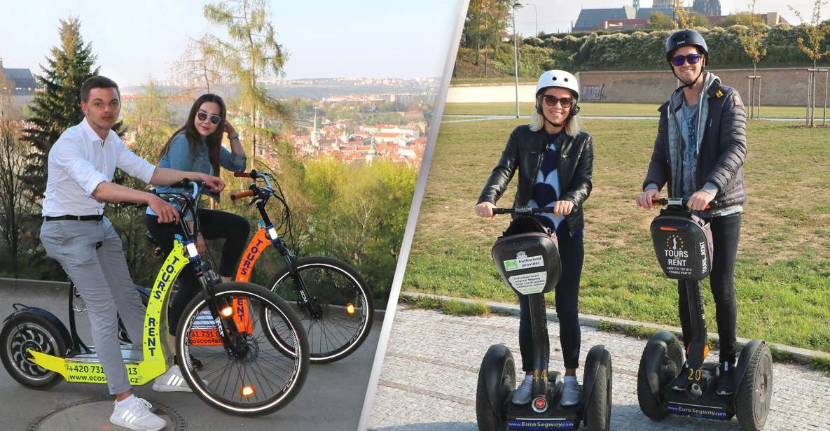 Prague: Half-Day Guided Tour by Segway and E-Scooter - Tour Highlights and Experience