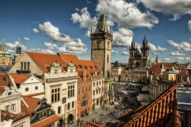 Prague: Old Town Hall Tower + Old Town & Jewish Quarter Tour - Attractions and Highlights