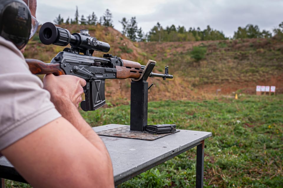 Prague: Outdoor Shooting Experience With up to 10 Guns - Included Services and Amenities