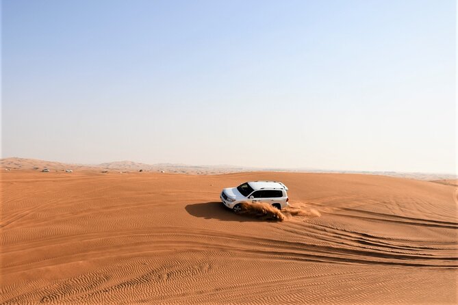 Premium Red Dunes Bashing With Quad Bike, Camel, Falcon &Vip Camp - Detailed Itinerary Overview