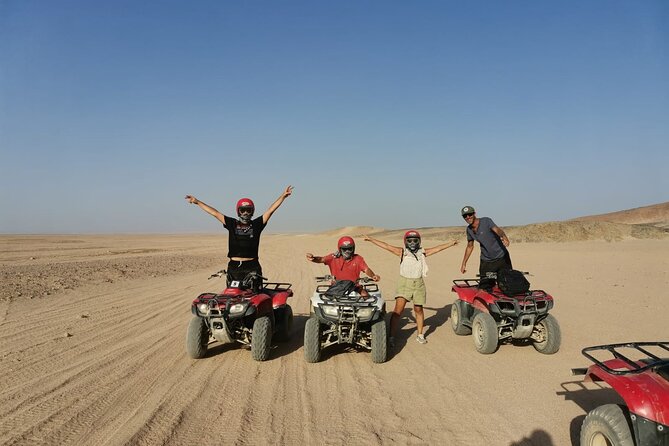 PRIVATE! 3-Hour or 5-Hour Quad Safari Tour to Sahara Desert - Snorkel Near Giftun Islands