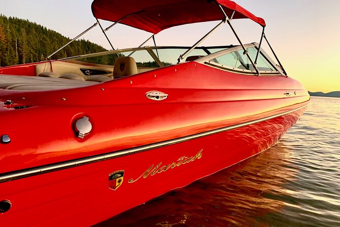 Private Boat Charter Emerald Bay in the Grateful Red - Inclusions and Requirements