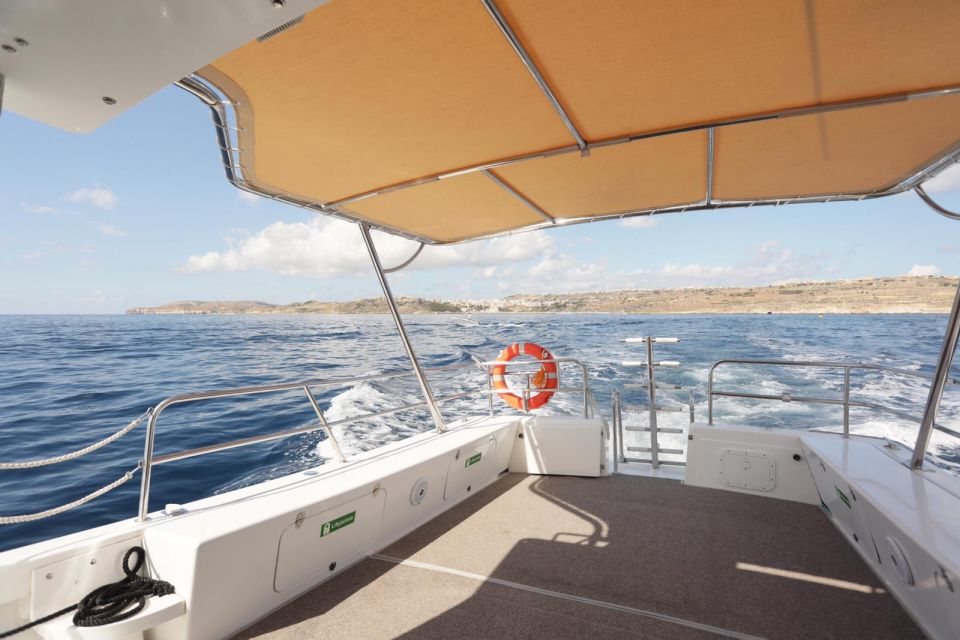 Private Boat Trips,Comino, Blue Lagoon, Crystal Lagoon& Gozo - Itinerary and Activities