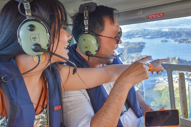 Private Exclusive Helicopter and Boat Tour - Meeting and Pickup