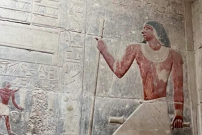 Private Full Day Tour Giza Pyramids Memphis Sakkara With Lunch - Giza Pyramids Experience