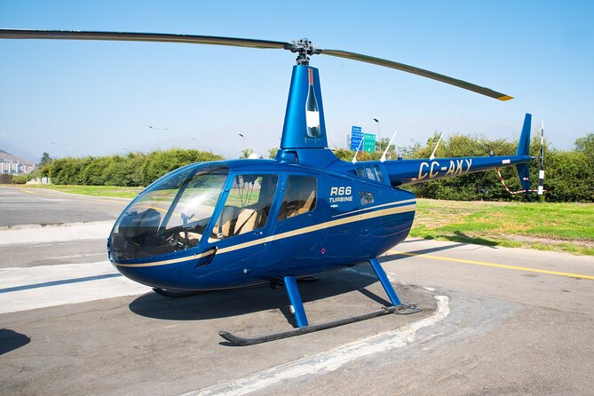 Private Helicopter Tour Above Santiago With Hotel Transport - Participant Information