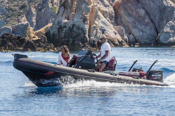 Private Milos Tour "Unspoiled Secret Beaches"- Luxury Boat Rental - Activity Duration and Fitness Level