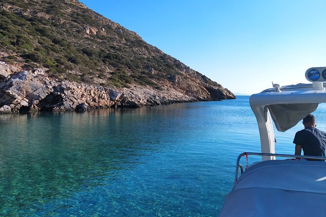 Private Motor Boat Day Cruise From Naxos to the Small Cyclades - Itinerary Highlights