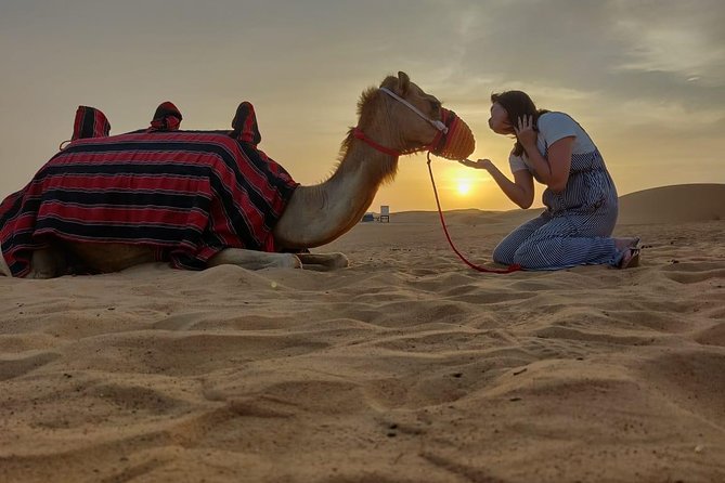 Private Red Dunes Desert Safari , BBQ Dinner and Camel Ride - Unique Camel Ride Experience