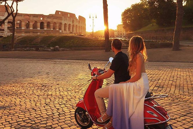 Private Rome by Night Vespa Tour - Tour Highlights