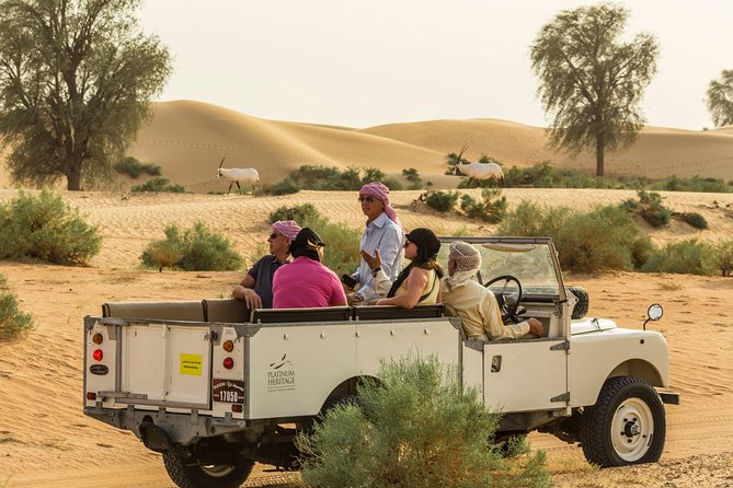 Private Vintage Land Rover Heritage Desert Safari- 4 Course Dinner & Activities - Cultural Activities Included