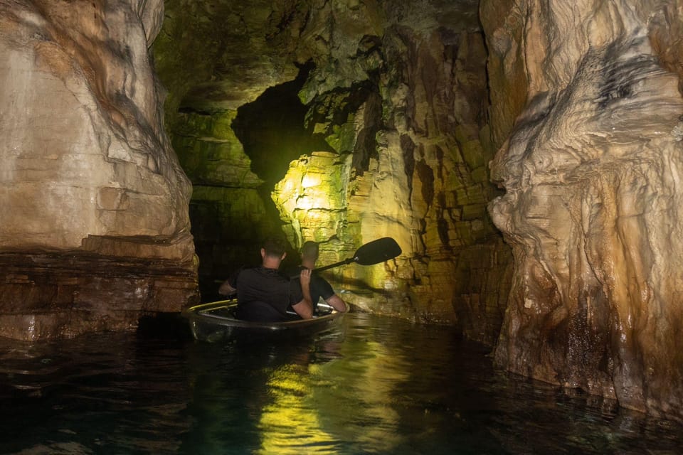 Pula: Morning Kayak Tour To Blue Cave and Valley of Tears - Experience Highlights