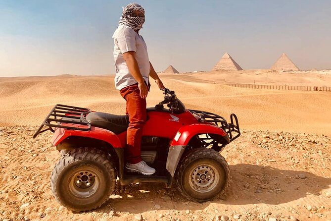 Quad Bike , Lunch and Camel Ride Private Tours From Cairo Giza Hotel - Participant Information