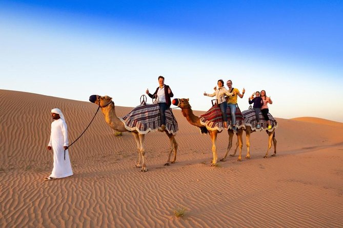 Red Dunes Desert Safari With 4x4 Pick up & Drop, Camel Ride, BBQ and Live Shows - Unique Camel Ride Adventure