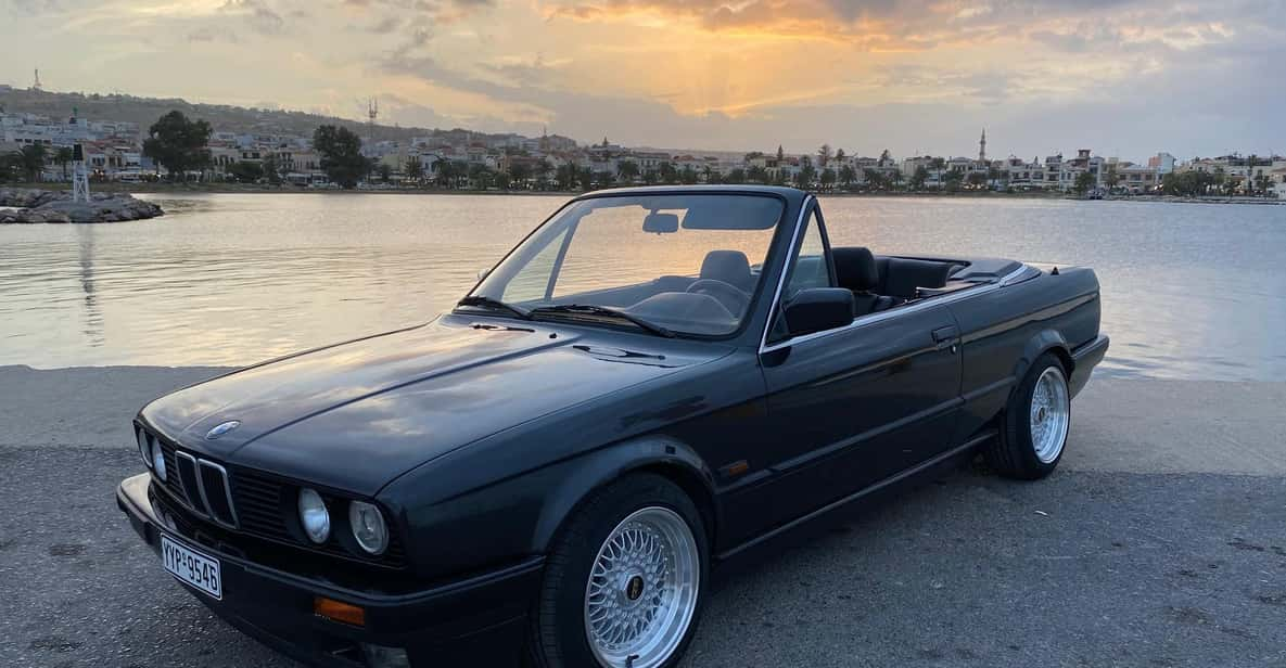 Rethymno: Ride With a BMW 318I Cabrio for 12 Hours - Booking Details