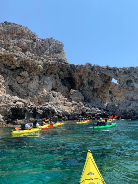 Rhodes Sea Kayaking "In the Footsteps of Pirates" - Itinerary Details