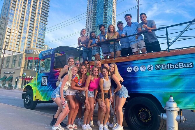 Roofless Party Bus Tour in Downtown Austin - Meeting and Pickup Details