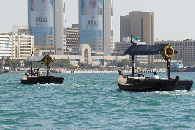 Royal Vision Walking Around Old Dubai Tour With Abra, English Guide - Experiencing the Abra Water Taxi