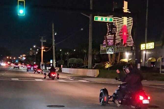 Ryker Night Tour From Hard Rock Casino to Las Olas Ft. Lauderdale - Schedule and Accessibility