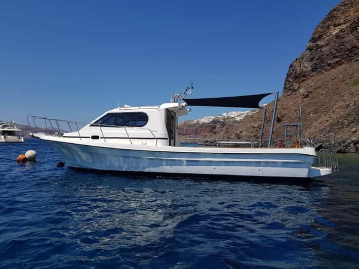 Santorini: Private Motorboat Cruise and Volcano Hike - Highlights and Experience