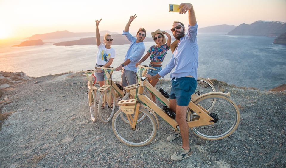 Santorinis Private 2-hour Wooden E-bike Tour - Tour Experience