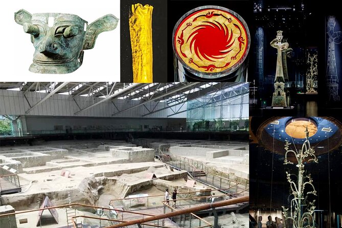 Sanxingdui Museum+Chengdu Panda Base or Jinsha Site Tour - Visit Chengdu Panda Base
