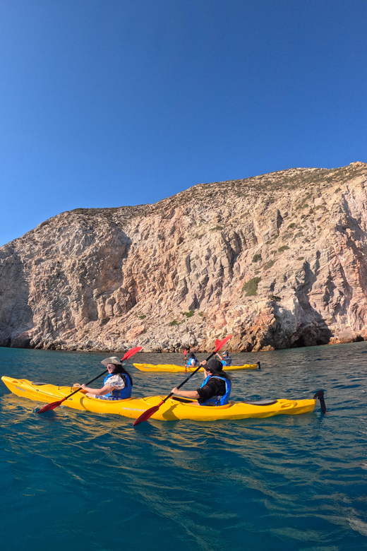 Semi-Private Half Day Kayaking Tours in Milos - Itinerary and Experience