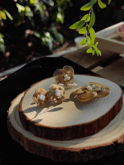 Shanghai:Bamboo Weaving Jewelry Making(Brooch/Earring/Ring) - Pricing and Booking