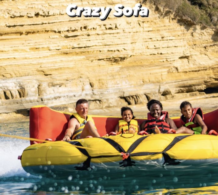 Sidari: Crazy Sofa Water Tube Ride - Safety and Requirements