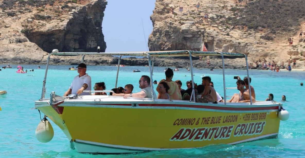 Sliema: Power Boat Trip to Comino , Blue Lagoon & Gozo - Itinerary Highlights