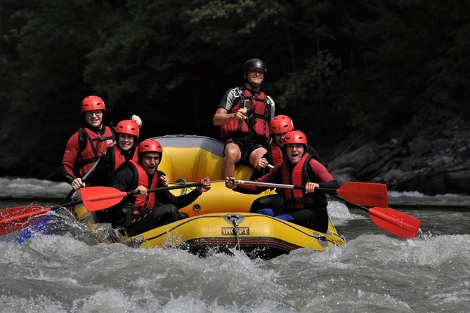 Small-Group White-Water Rafting Adventure, Salzach River  - Austrian Alps - Preparing for the Rafting