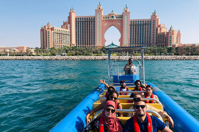 Speedboat Dubai: 60 Mins Guided Burj Al Arab & Atlantis Tour - Iconic Sights Covered