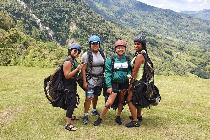 Stunning ATV 1.5hr + Awesome PARAGLIDING Over Giant Waterfalls From MEDELLIN - Itinerary and Schedule
