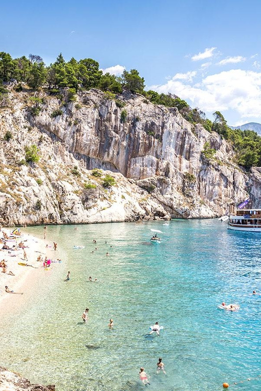 Sunset Boat Tour From Makarska With Swimming at Nugal Beach - Itinerary Details