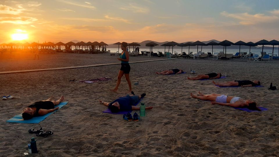 Sunset Pilates on Tigaki Beach - Booking Information