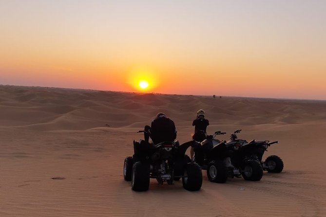 Sunset Quad Bike Tour Dubai (Deep Desert Ride , Sunset in Desert) - What to Expect