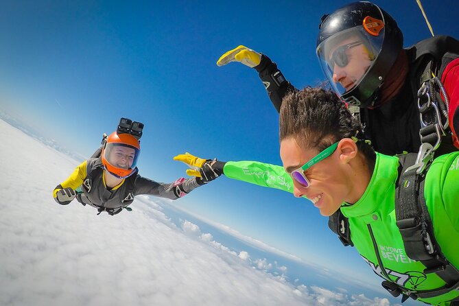Tandem Skydiving 15,000ft - W/ Shuttle From Faro - Safety and Accessibility