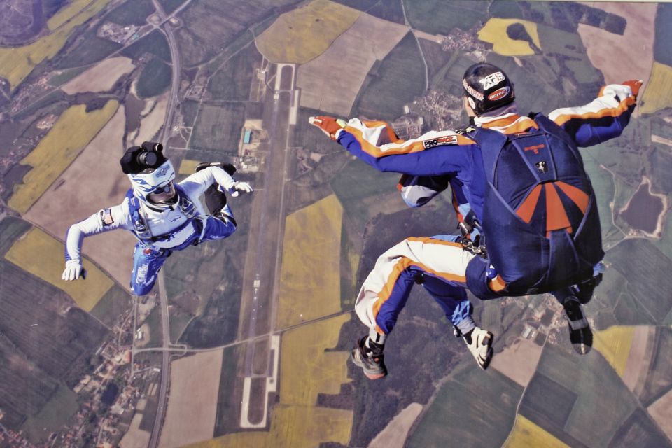 Tandem Skydiving Adventure in Prague - Booking and Cancellation