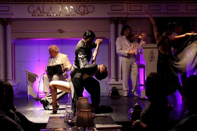 Tango Show at Gala Tango With Optional Dinner - Taking in Tangos Captivating Ambiance