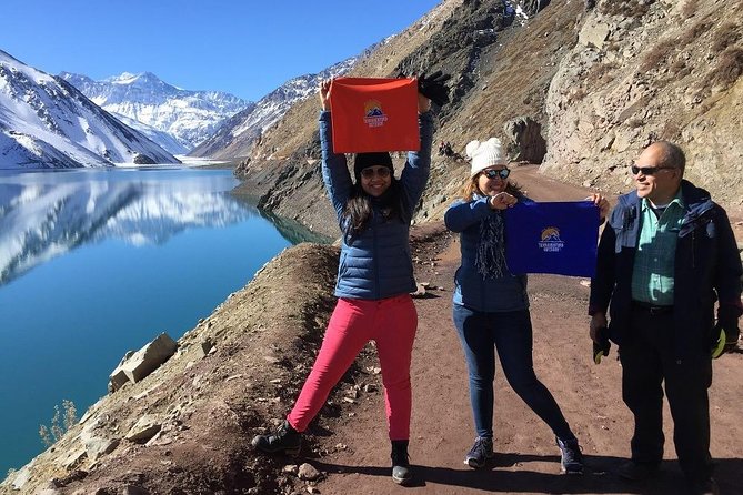 The Yeso Dam Cajon Del Maipo Yeso Reservoir From Santiago - Inclusions and Pickup
