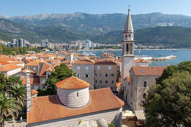 Ticket Tour: Kotor Bay Cable Car, Budva, Sveti Stefan - Old Town Budva