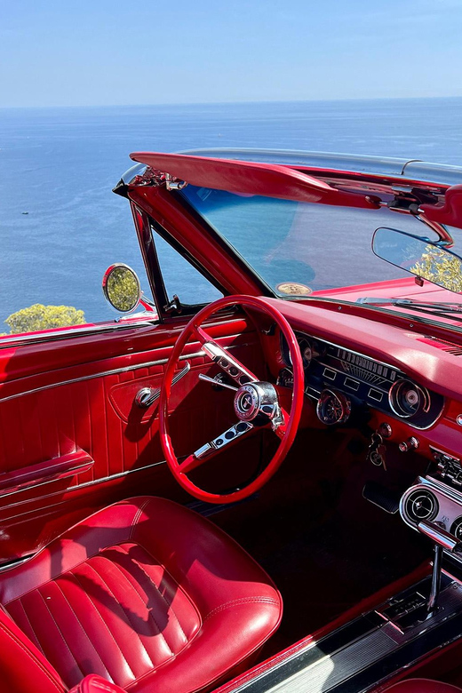 Tourist Tour on French Riviera in a Ford Mustang Convertible - Pricing and Reservation