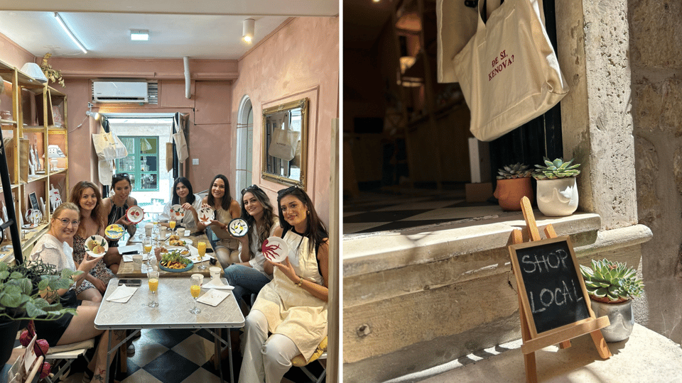 Traditional Brunch and Painting Class in Old Town Dubrovnik - Culinary Delights