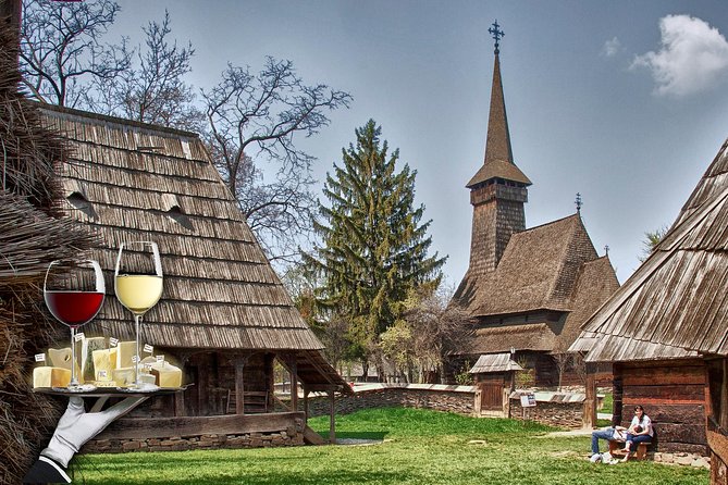 Traditions in Bucharest: Village Museum and Wine Tasting Tour - Village Museum Exploration